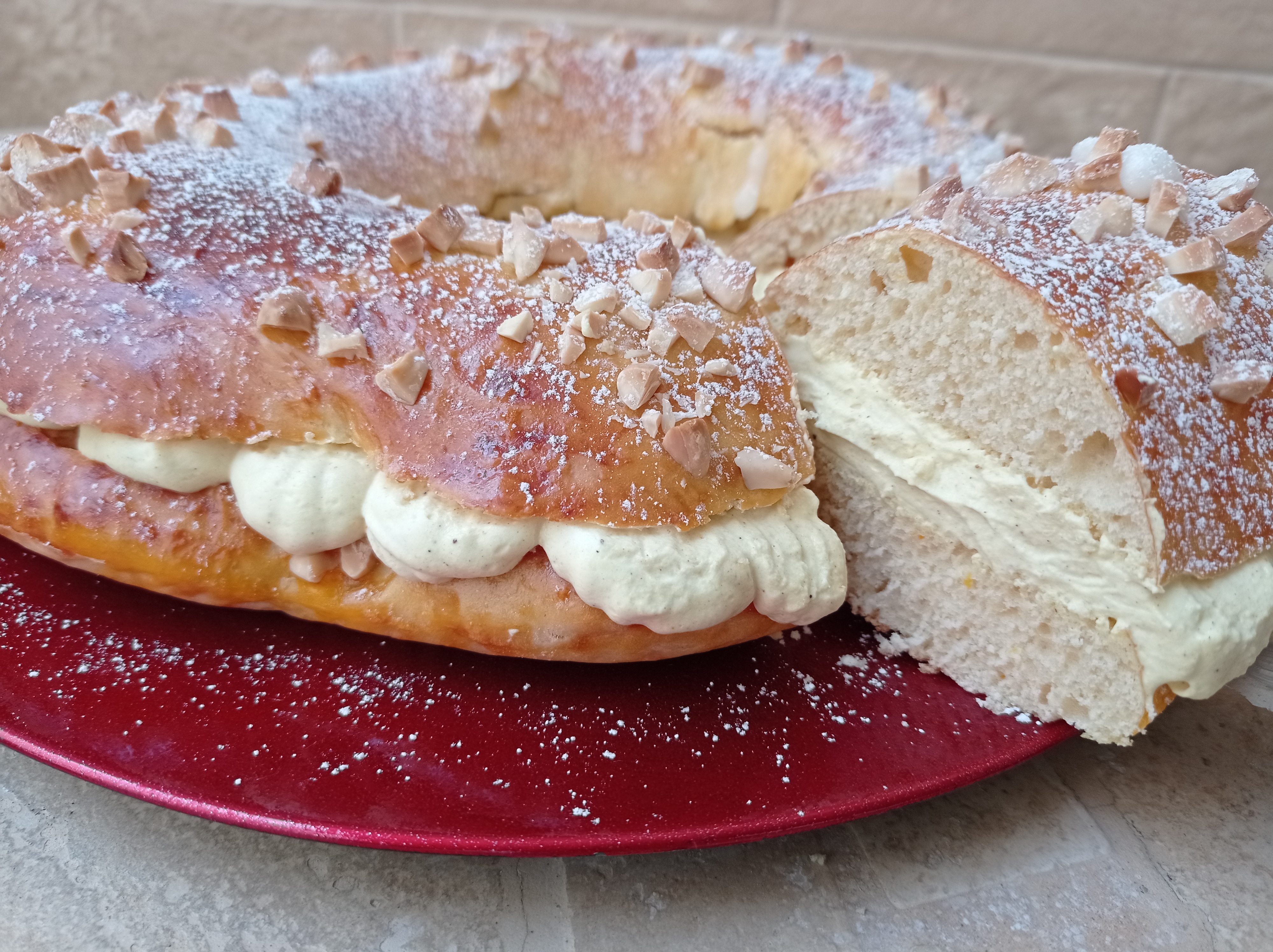 roscon reyes postre navidad dulce
